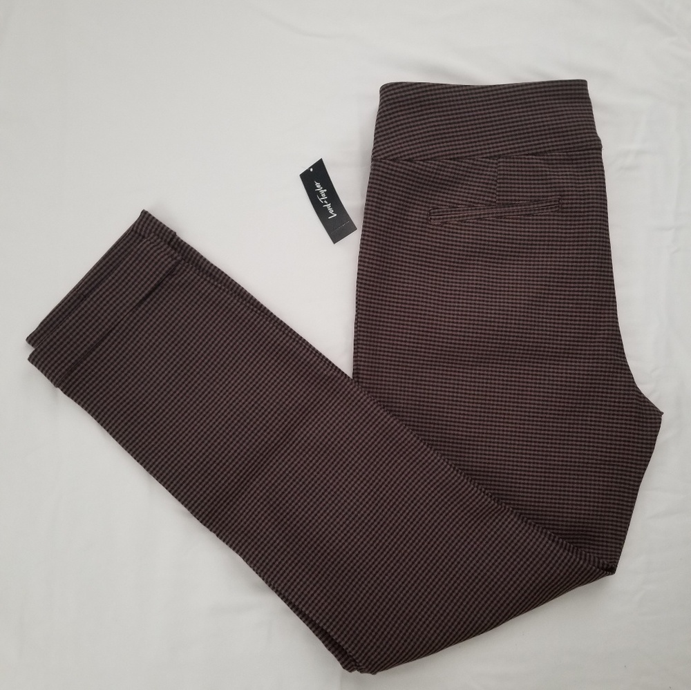 NWT lord & Taylor Kelly pull on slim ankle pants